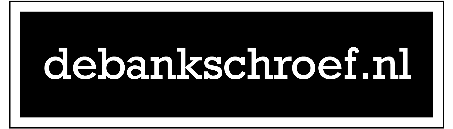 De Bankschroef – Plastic Recycle Test Logo
